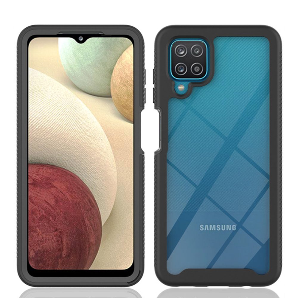 Techsuit Defense360 Pro + Ochranná Fólia, Samsung Galaxy A12 / A12 Nacho, čierny