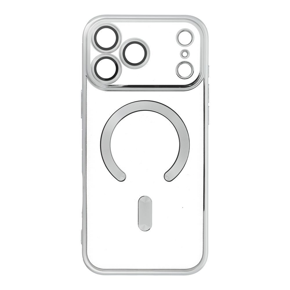 Levně Electro Mag Cover s MagSafe, iPhone 17 Pro Max, stříbrné