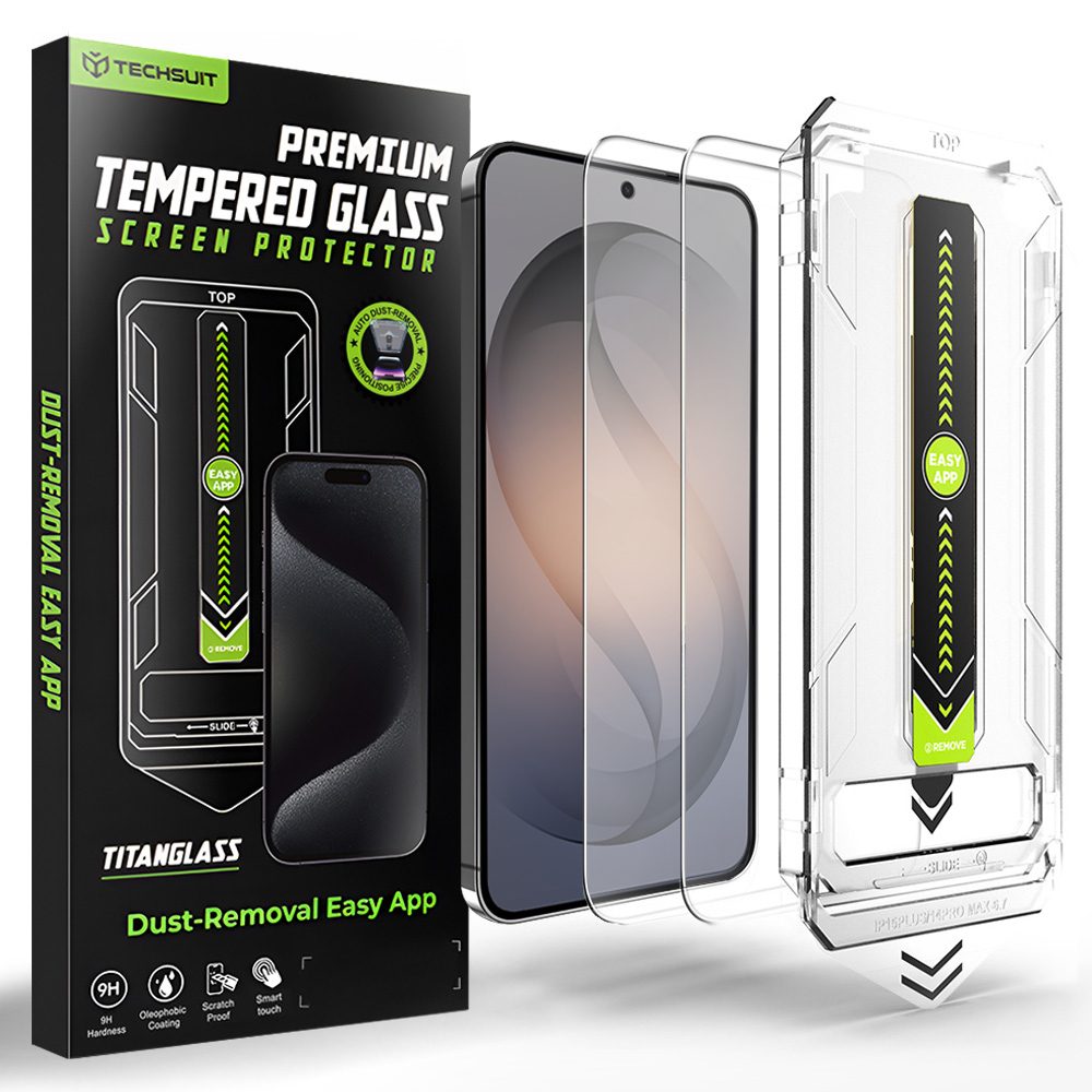 Techsuit TitanGlass CrystalHD, Samsung Galaxy S26, 2 kusy
