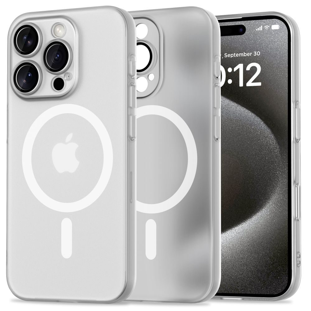 Levně Tech-Protect Magslim MagSafe, iPhone 16 Pro, Matte White