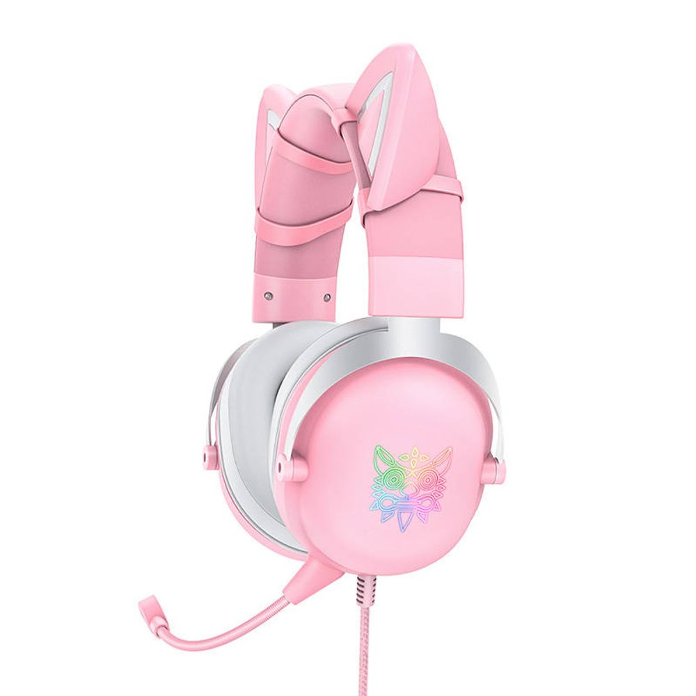 Onikuma X11 RGB Gaming Slušalice, Ružičaste