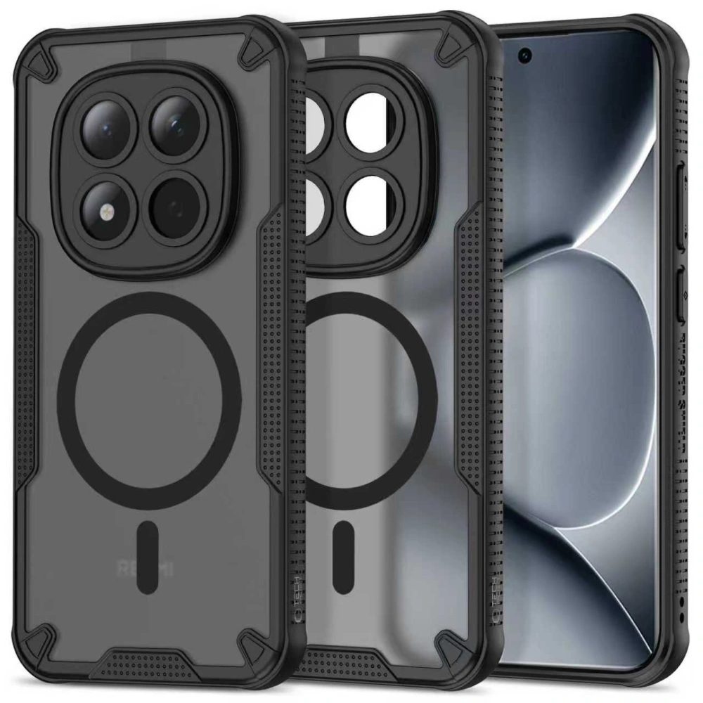 Levně Tech-Protect Rugged Shield MagSafe, Xiaomi Poco M8 Pro / Redmi Note 15 Pro Plus 5G, matná černá