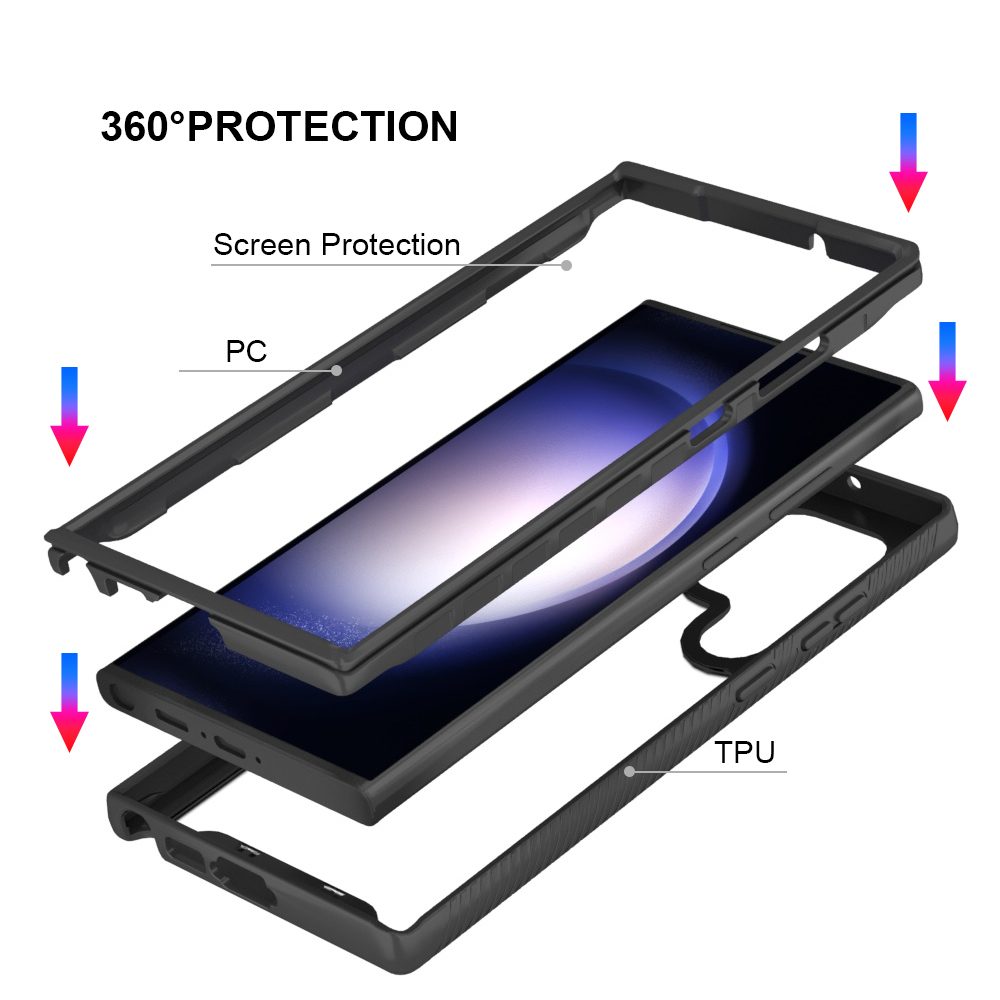 JP Defense360, Samsung Galaxy S23 Ultra, črn