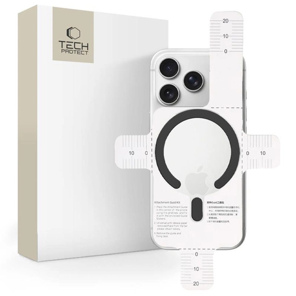 Levně Tech-Protect MMP-200 Magnetický MagSafe kroužek, černý