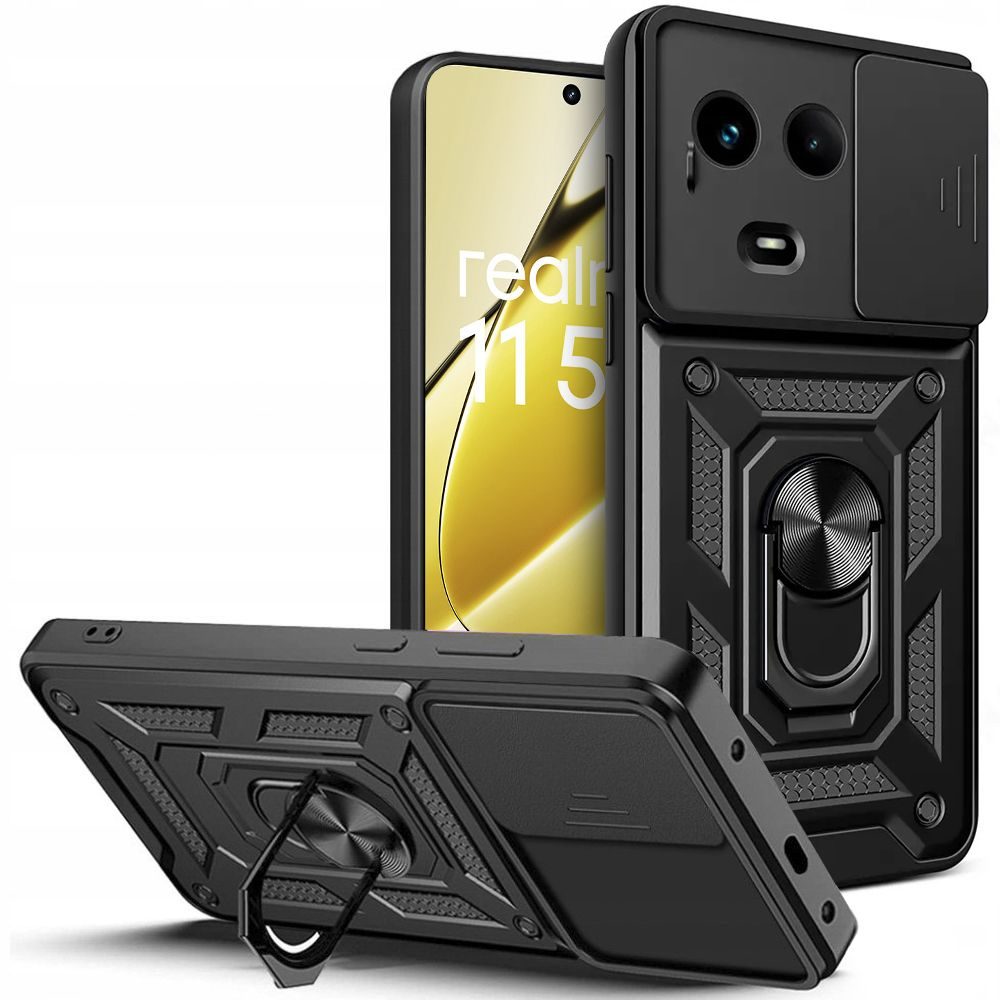 Tech-Protect CamShield Pro Realme 11 5G, Fekete