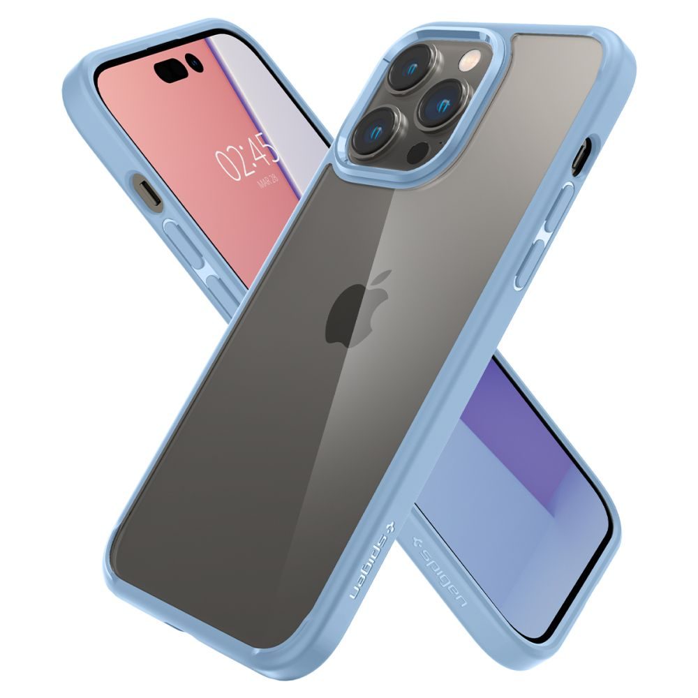 Spigen Ultra Hybrid Kryt Na Mobil, IPhone 14 Pro, Světle Modrý