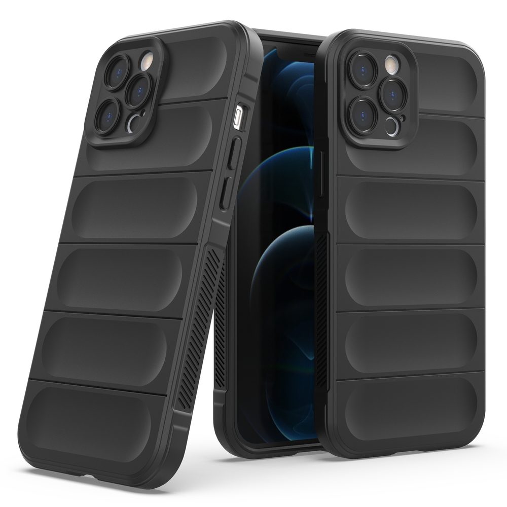 Magic Shield Etui, IPhone 12 Pro Max, Temno Modra