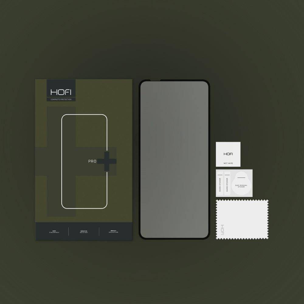 Hofi Pro+ Edzett üveg, Motorola Moto G72, Fekete