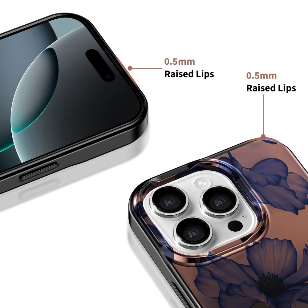 Tech-Protect Lamano MagSafe puzdro, iPhone 16 Pro, velvet night