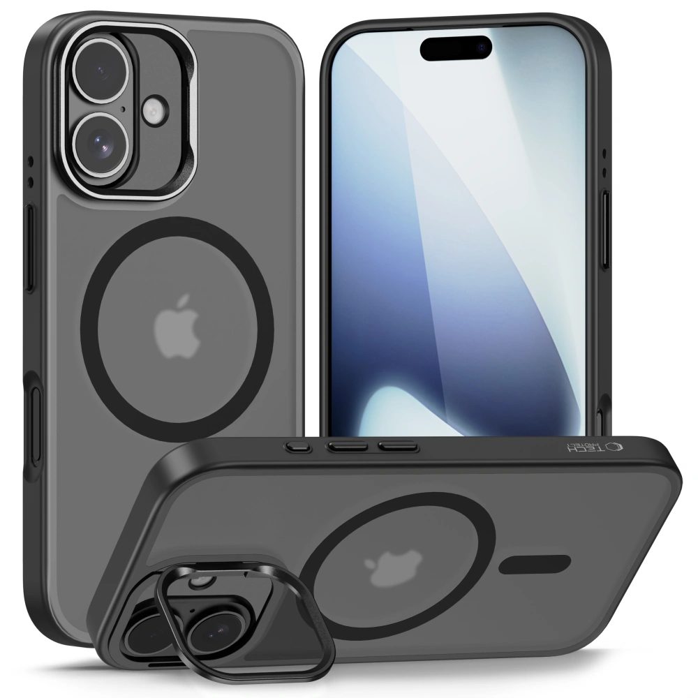 Tech-Protect MagStand MagSafe, iPhone 17, čierne matné