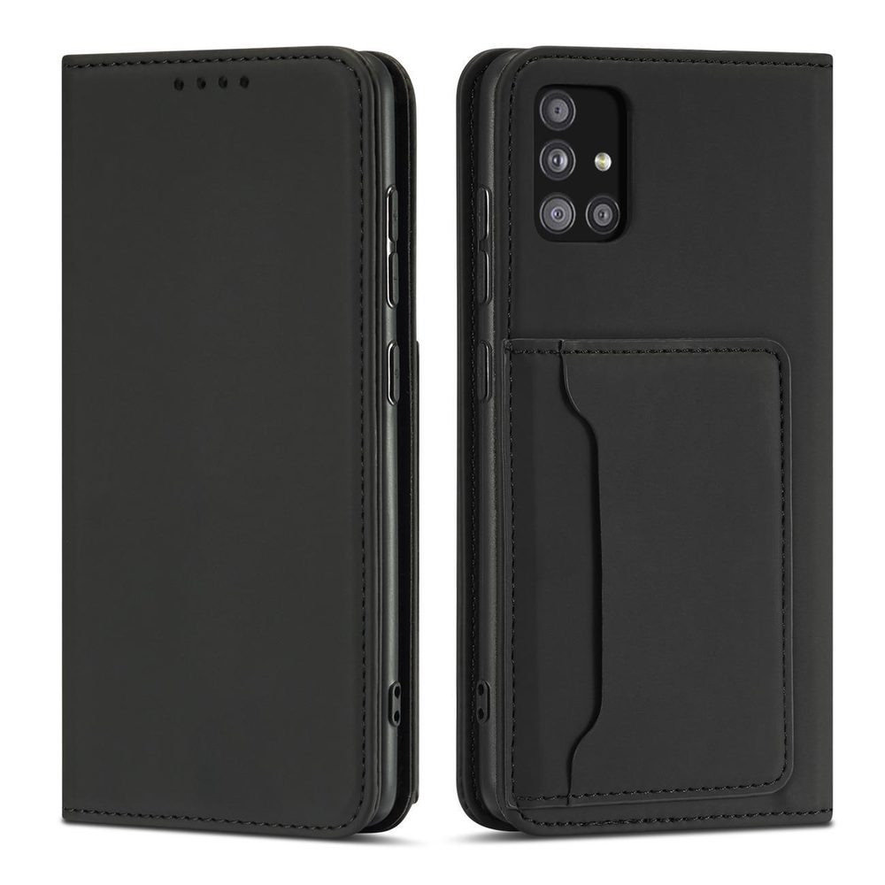 Magnet Card Case Futrola, Xiaomi Redmi Note 11, Crna