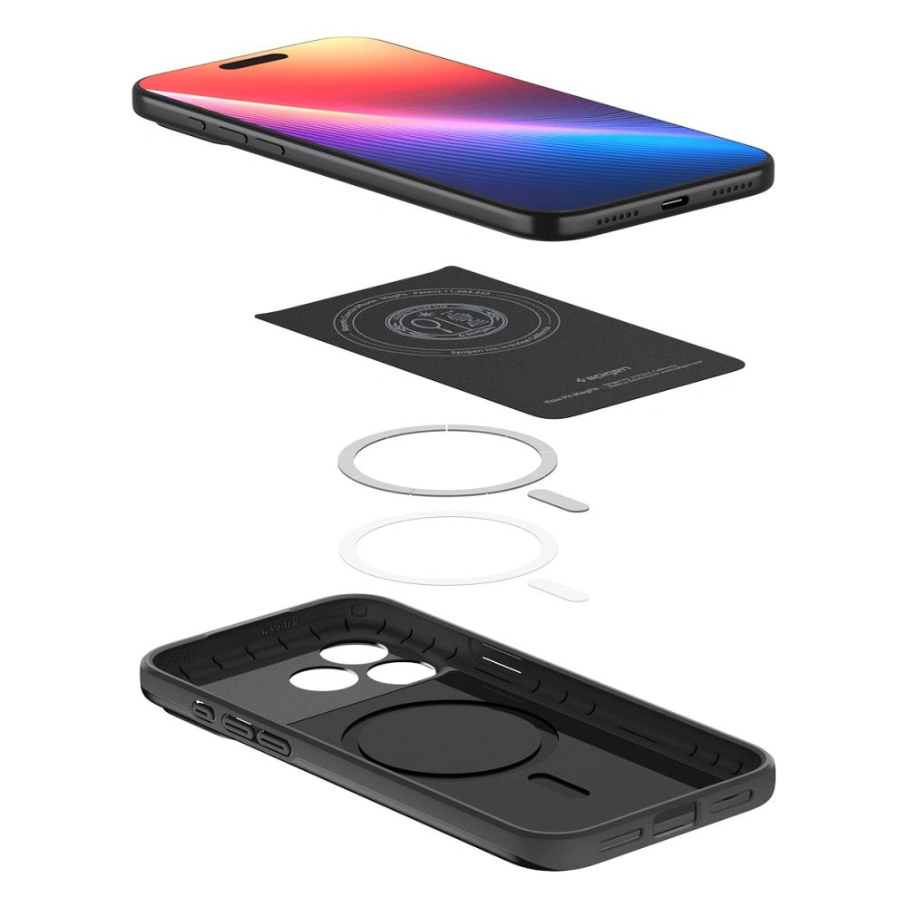 Spigen Thin Fit MagSafe, iPhone 17 Pro Max, čierny