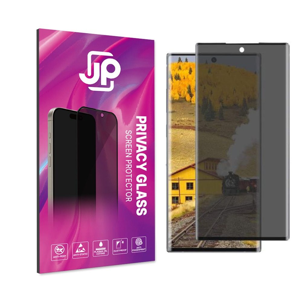 JP Privacy Edzett üveg, Samsung Galaxy S22 Ultra, fekete
