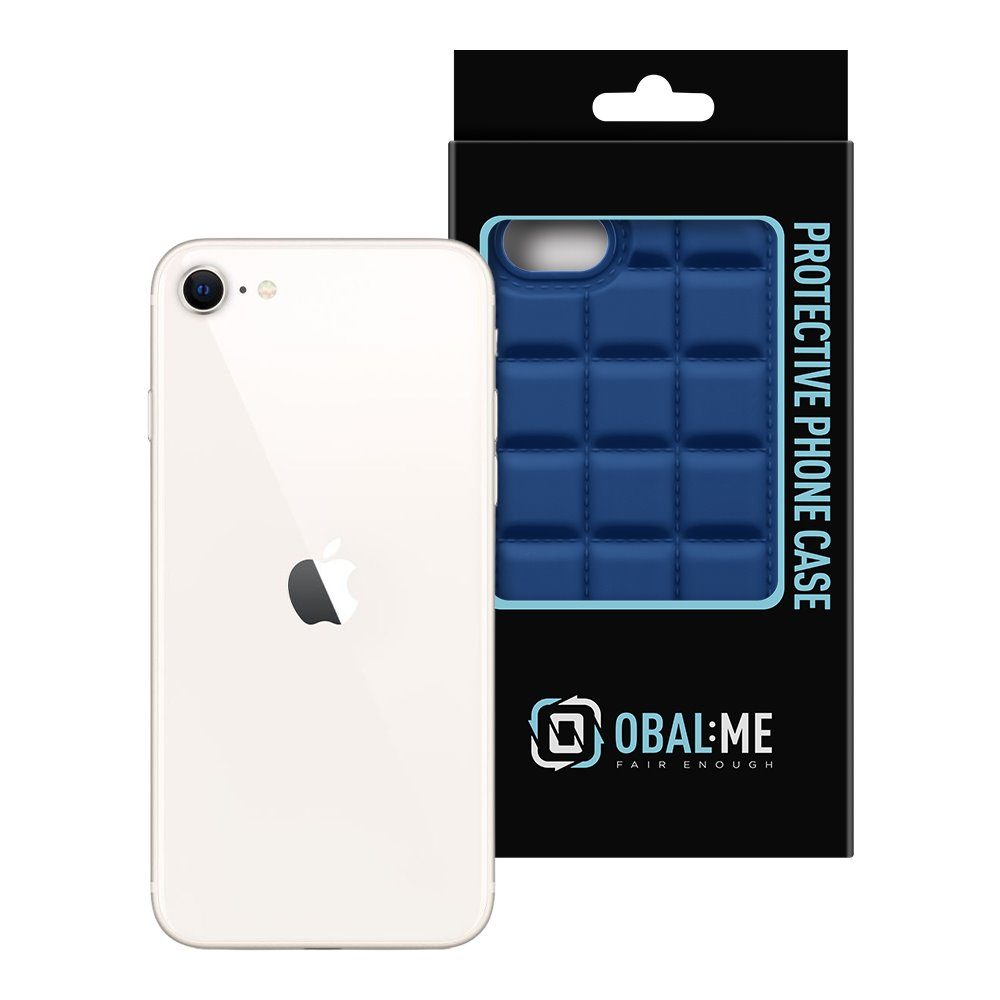 Csomag:ME Block Tok, IPhone 7 / 8 / SE 2020 / SE 2022, Kék