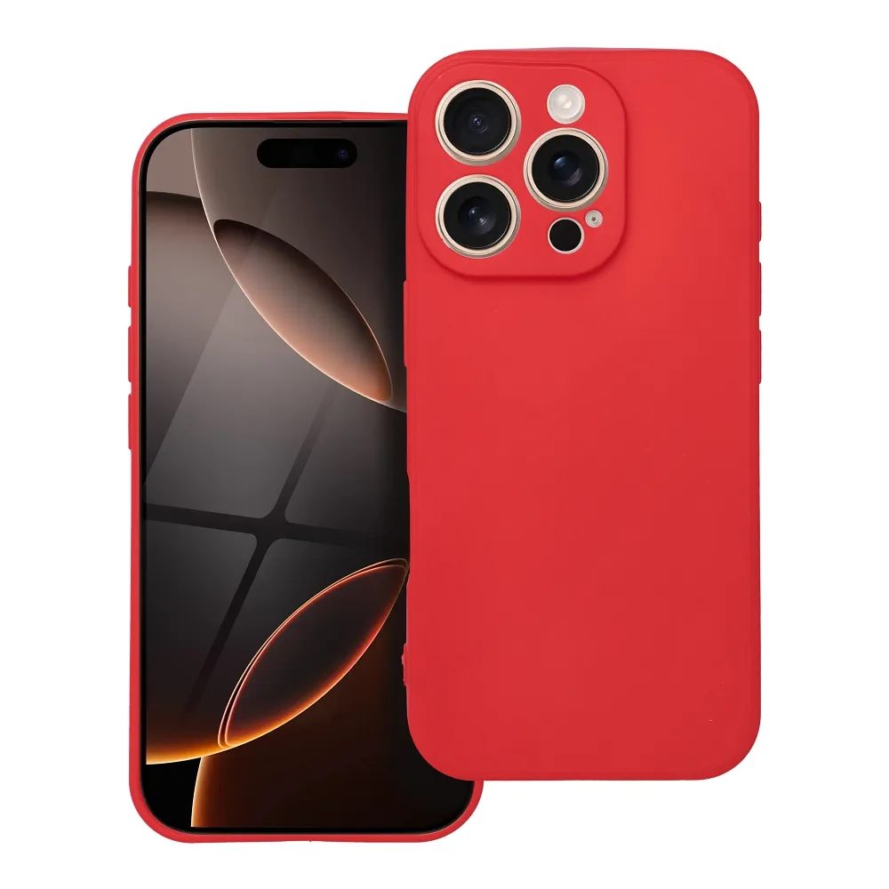 Forcell soft iPhone 16 Pro roșie