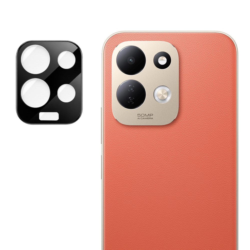 Techsuit zaštitno kaljeno staklo za kameru, Xiaomi Redmi 17 4G / 5G, crno