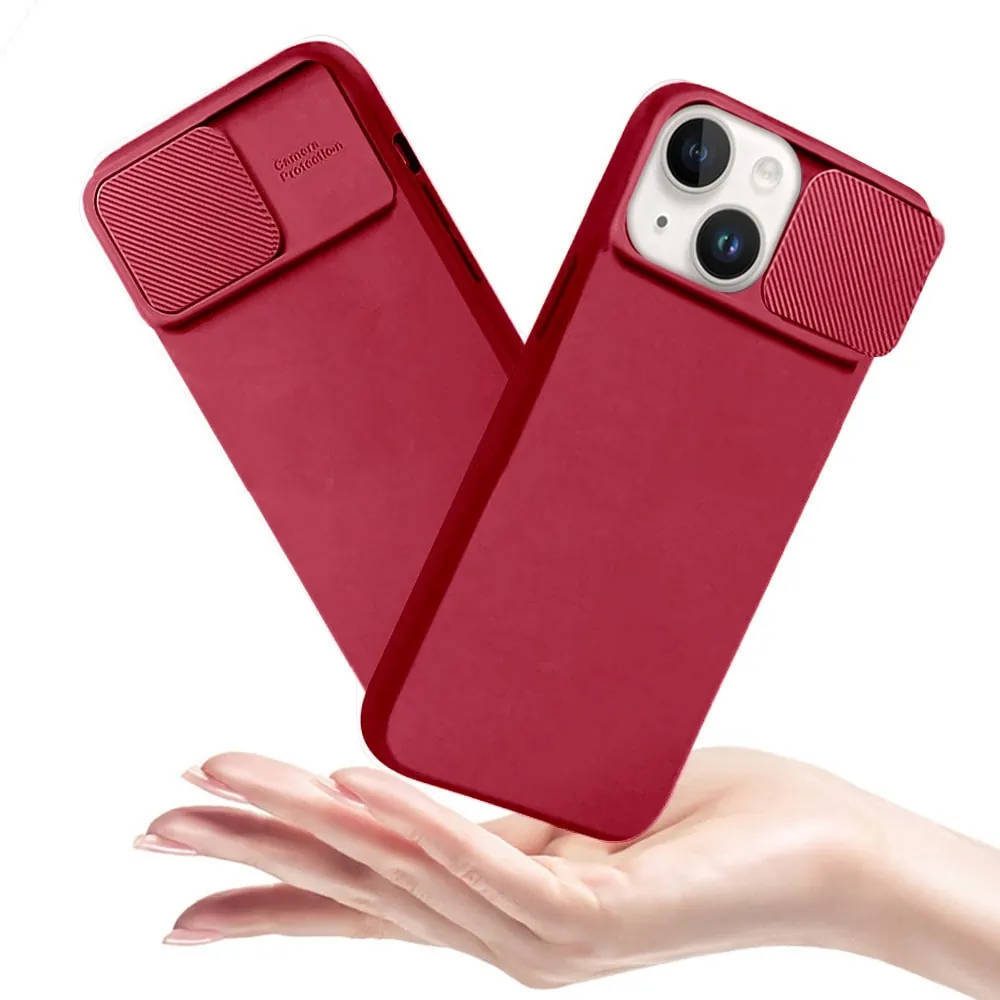 Nexeri Obal S Ochranou šošovky, Xiaomi Redmi Note 12 5G, červený