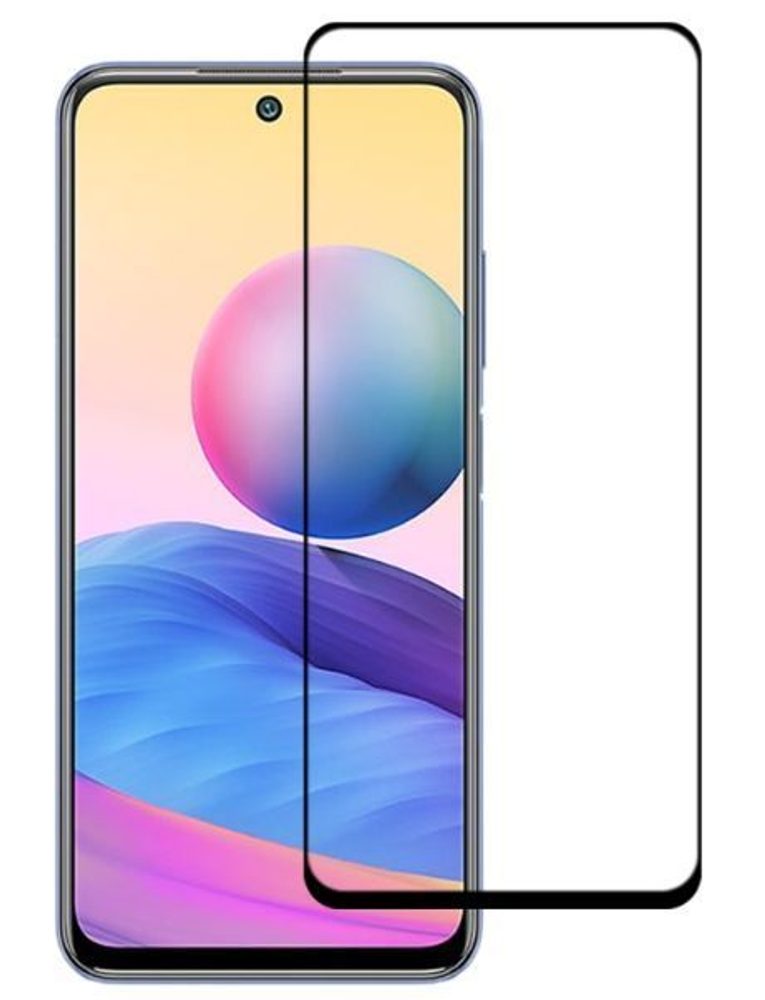 Levně 5D Tvrzené sklo pro Xiaomi Redmi 10 5G, černé