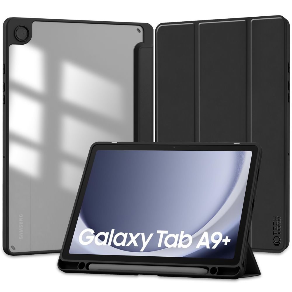 Púzdro Tech-Protect SC Pen Hybrid Samsung Galaxy Tab A9+ Plus 11.0 (X210 / X215), čierny