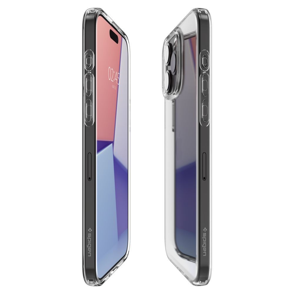 Spigen Liquid Crystal Telefontok, IPhone 15 Pro Max, Crystal Clear