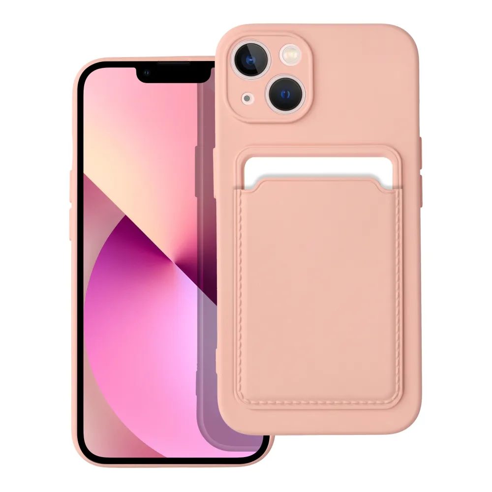 Card Case Tok, IPhone 14 Plus, Rózsaszín