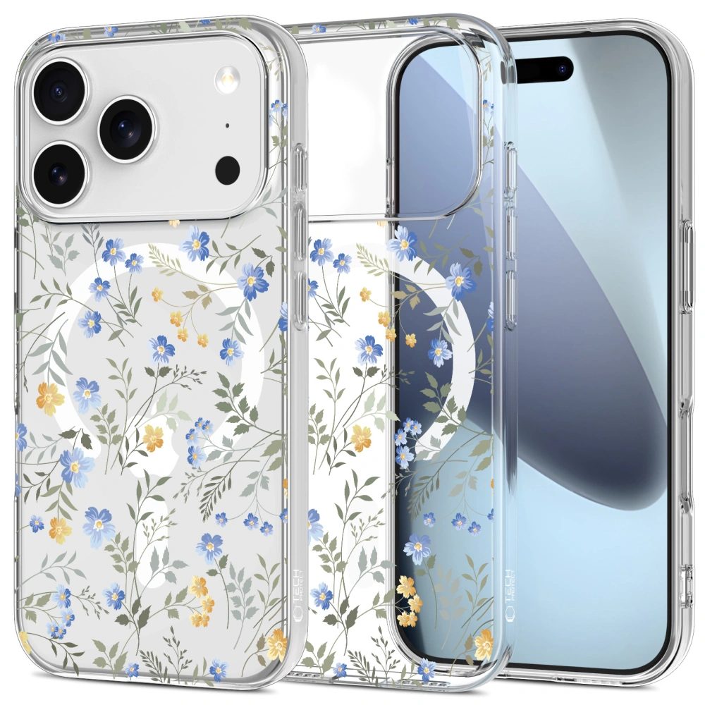 Tech-Protect Flexair MagSafe, iPhone 17 Pro Max, luční kvítí