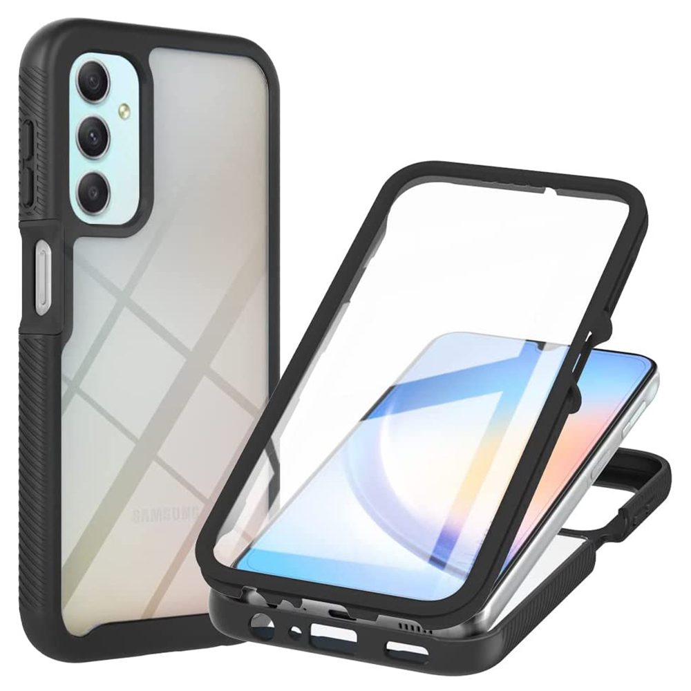 Techsuit Defense360 Pro + Zaščitna Folija, Samsung Galaxy A24 / A25 5G, črna