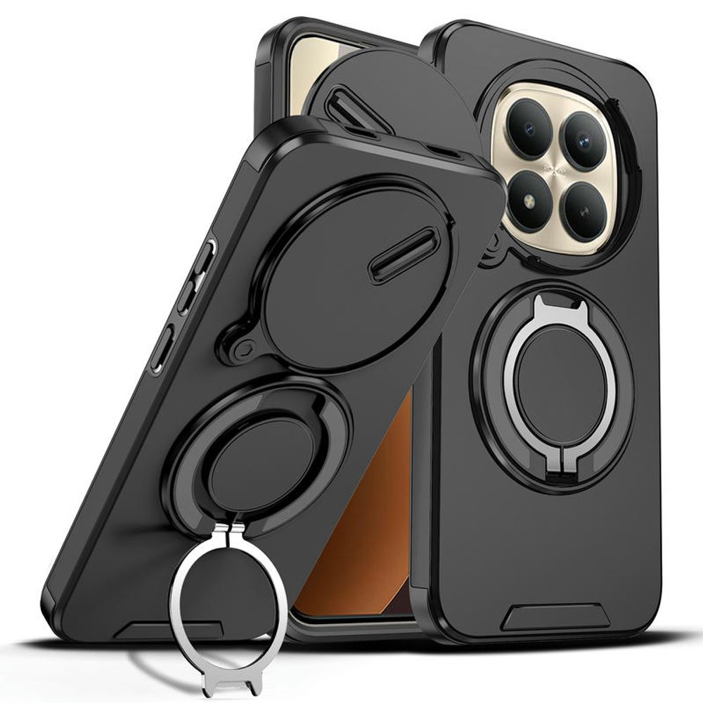 Levně Camslide Stand obal, Xiaomi Redmi Note 15 Pro Plus 5G, černý