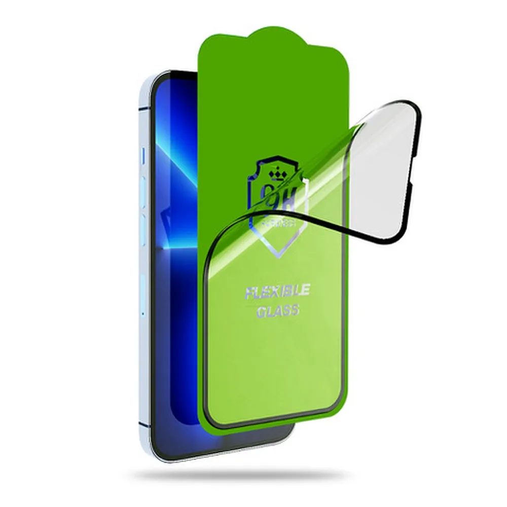 Nano 5D ochranné tvrdené sklo, iPhone 16, čierne