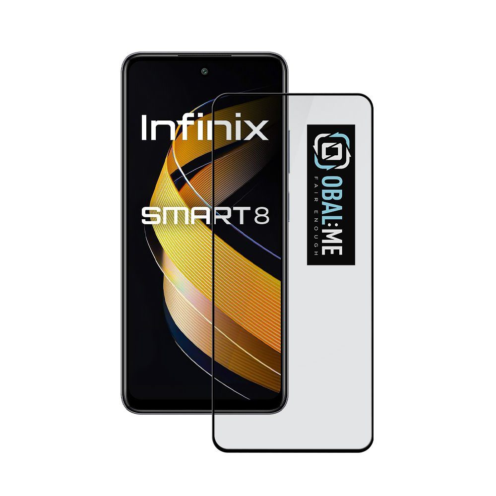 OBAL:ME 5D Tvrzené Sklo pro Infinix Smart 8, černé
