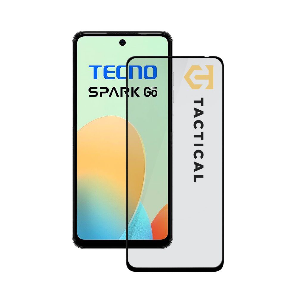 Tactical Glass Shield 5D sticlă pentru Tecno Spark GO 2024, negru