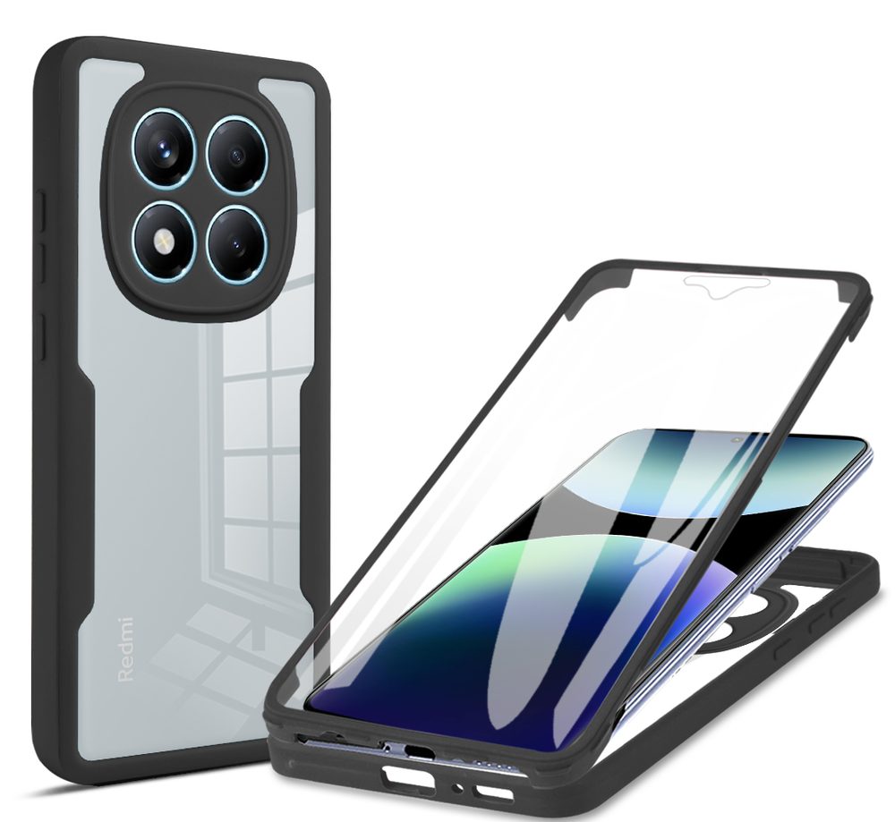 JP Defense színes tok, Xiaomi Redmi Note 14 Pro Plus 5G, fekete
