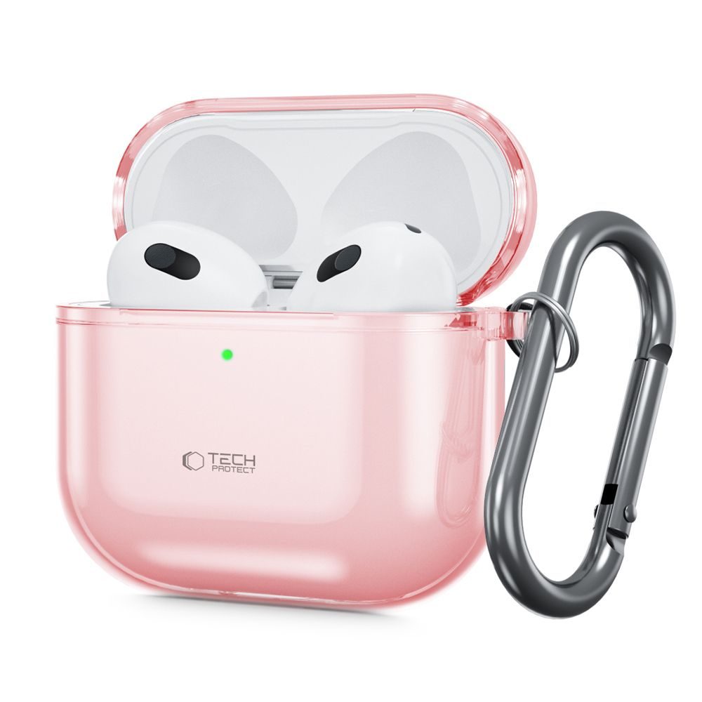 Tech-Protect FlexAir tok, Apple AirPods 4, rózsaszín