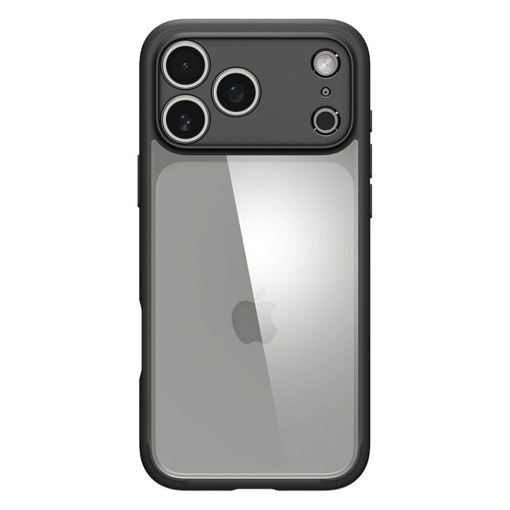 Spigen Ultra Hybrid kryt na mobil, iPhone 17 Pro, čierny