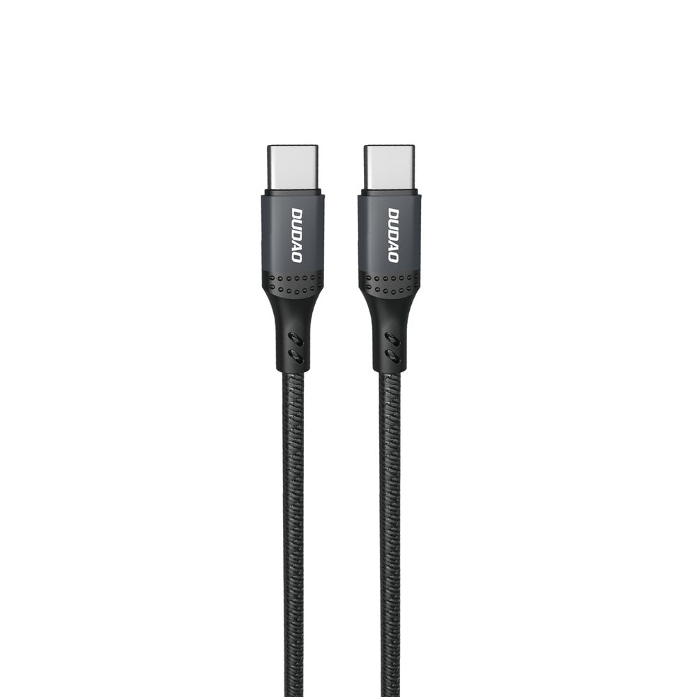 Levně Dudao L3CC kabel USB-C - USB-C, 60W, 1,2m, černý