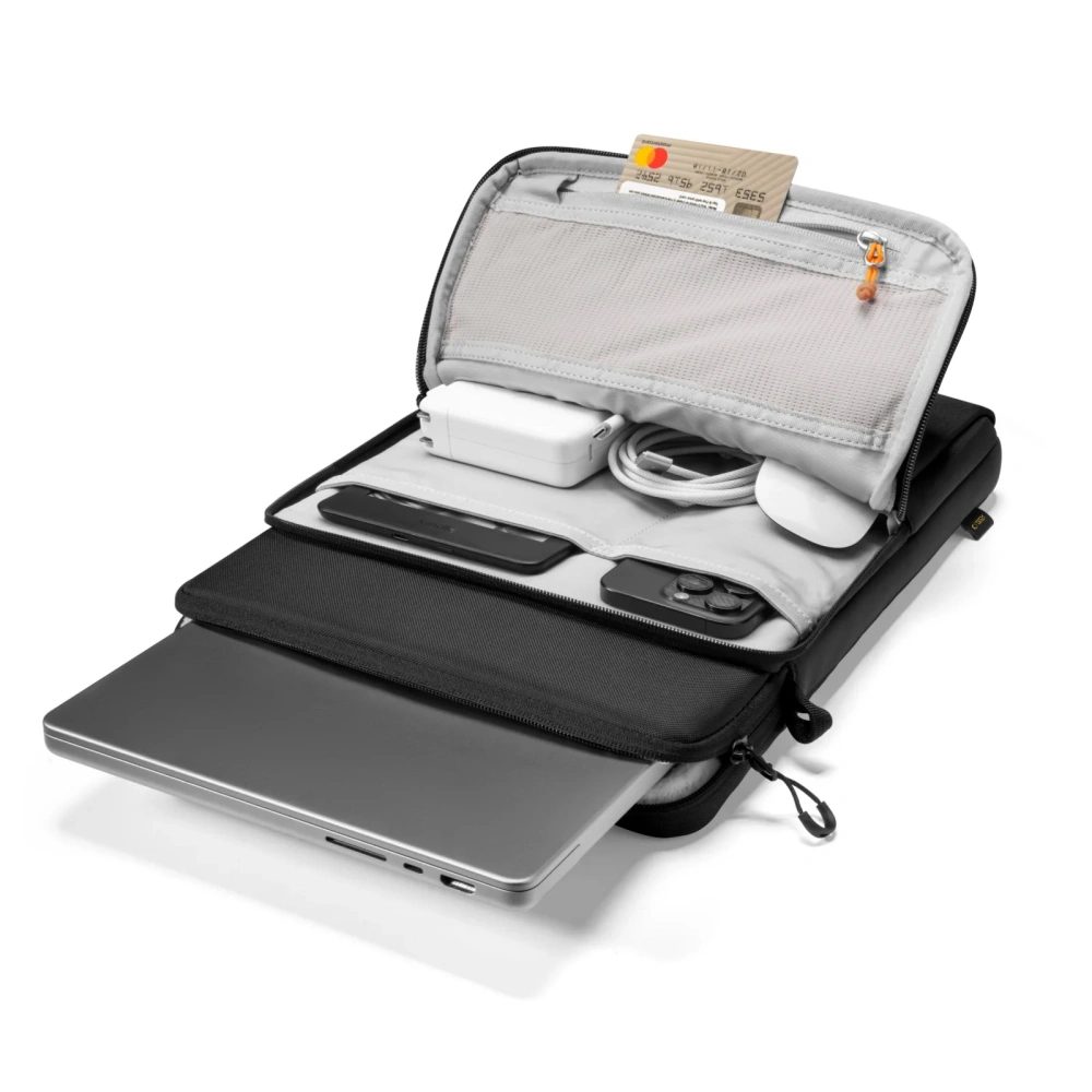 Tech-Protect Defender VR taška na notebook 13-14", čierna