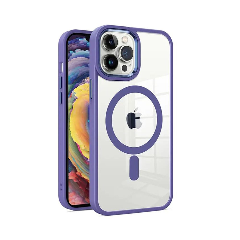 Levně Techsuit MagSafe Pro, iPhone 14 Pro, fialový