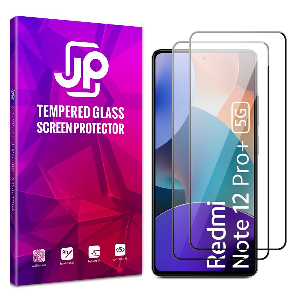 JP 2x 3D Sklo, Xiaomi Redmi Note 12 Pro Plus, černé