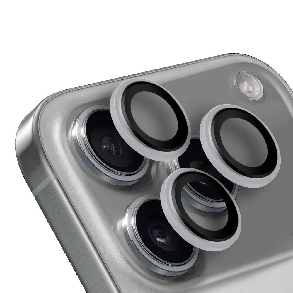 Levně OBAL:ME Ochrana Čoček pro iPhone 17 Pro / 17 Pro Max, stříbrná