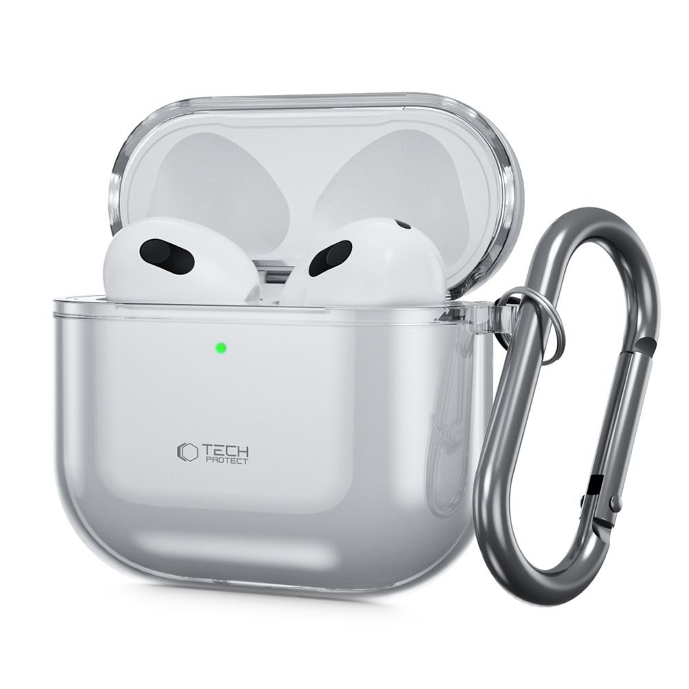 Tech-Protect FlexAir tok, Apple AirPods 4, szürke