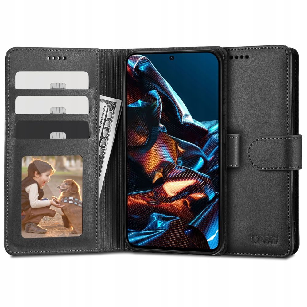 Tech-Protect Xiaomi Redmi Note 12 Pro / Poco X5 Pro 5G Crna Futrola