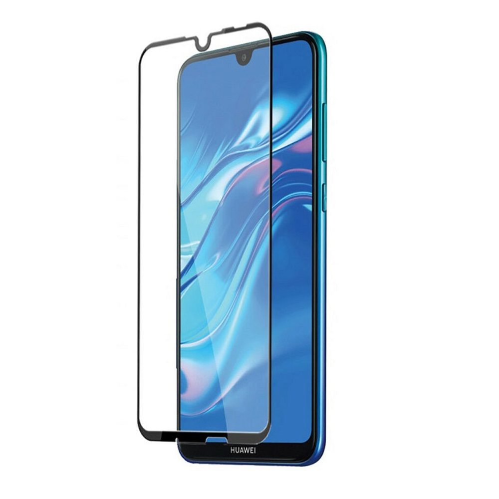 5D Edzett üveg Huawei P Smart 2019, Fekete