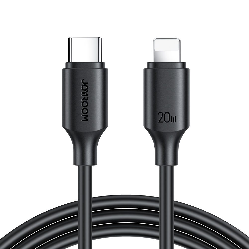 Joyroom Kabel USB-C Za Lightning, 480 Mb/s, 20 W, 2 M, črn (S-CL020A9)