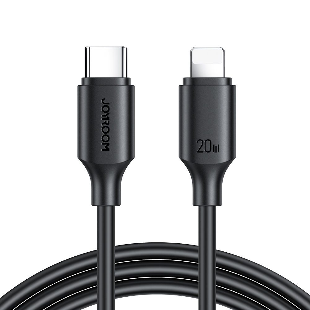 Joyroom Kábel USB-C - Lightning, 480Mb/s, 20W, 2m, čierny (S-CL020A9)