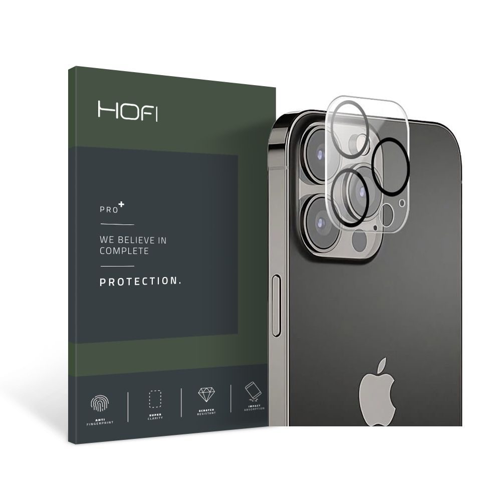Hofi Cam Pro+ Kryt Fotoaparátu, IPhone 13 Pro / 13 Pro Max, Priehľadný