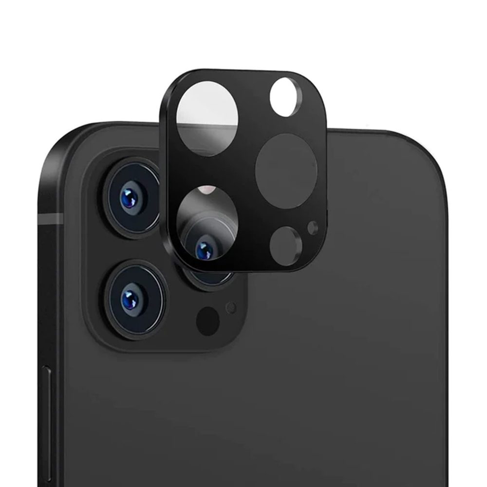 Techsuit üveg Kamera Lencséhez, IPhone 11 Pro / 11 Pro Max, Fekete