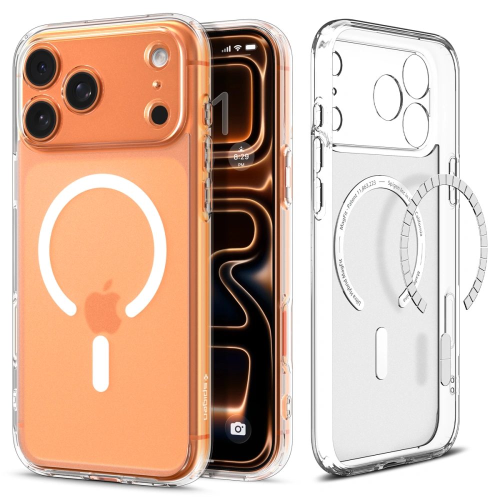 Levně Spigen Ultra Hybrid Mag s MagSafe, iPhone 17 Pro, frost white