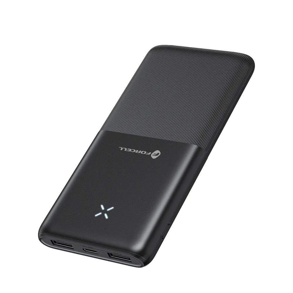 Forcell F-Energy S10k1 Powerbank 10000mAh, Fekete
