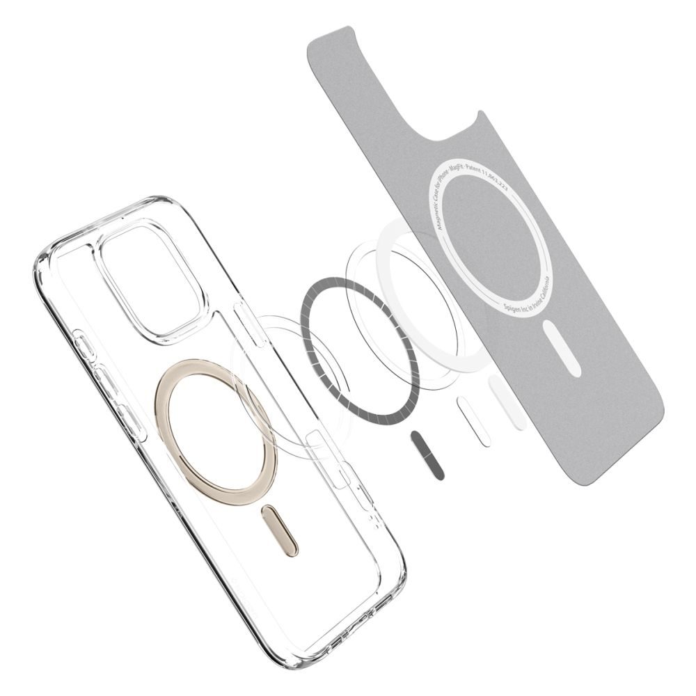 Spigen Ultra Hybrid Mag s MagSafe, iPhone 16 Pro Max, zlatý