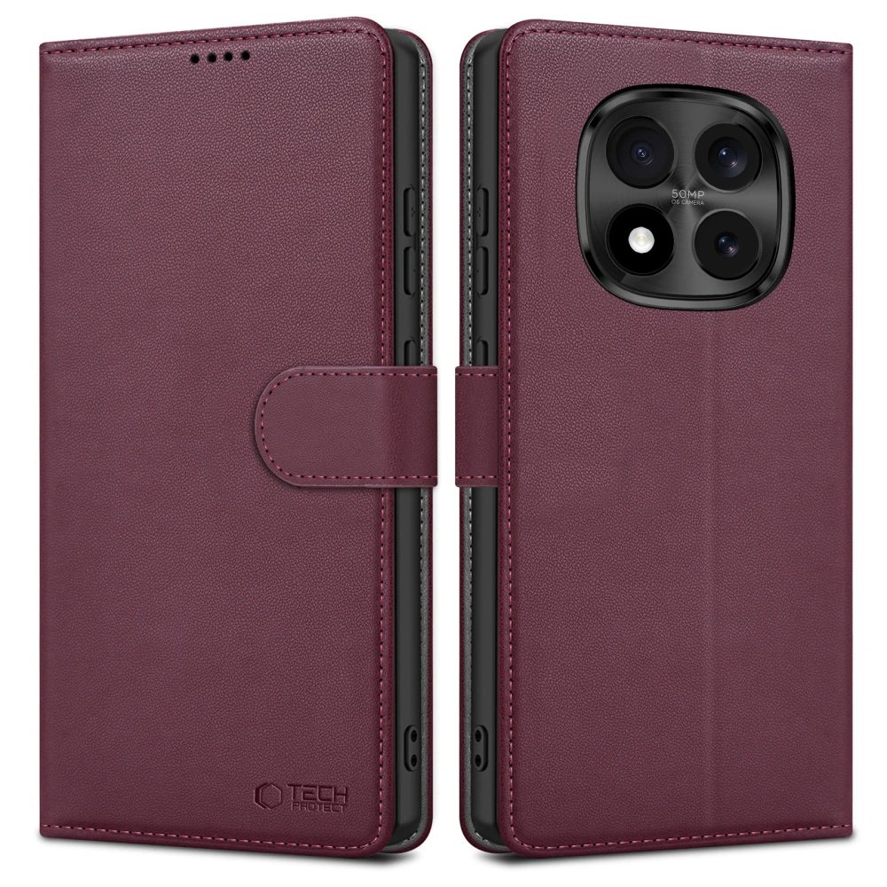 Levně Tech-Protect Xiaomi Redmi Note 15 Pro 5G, vínové pouzdro
